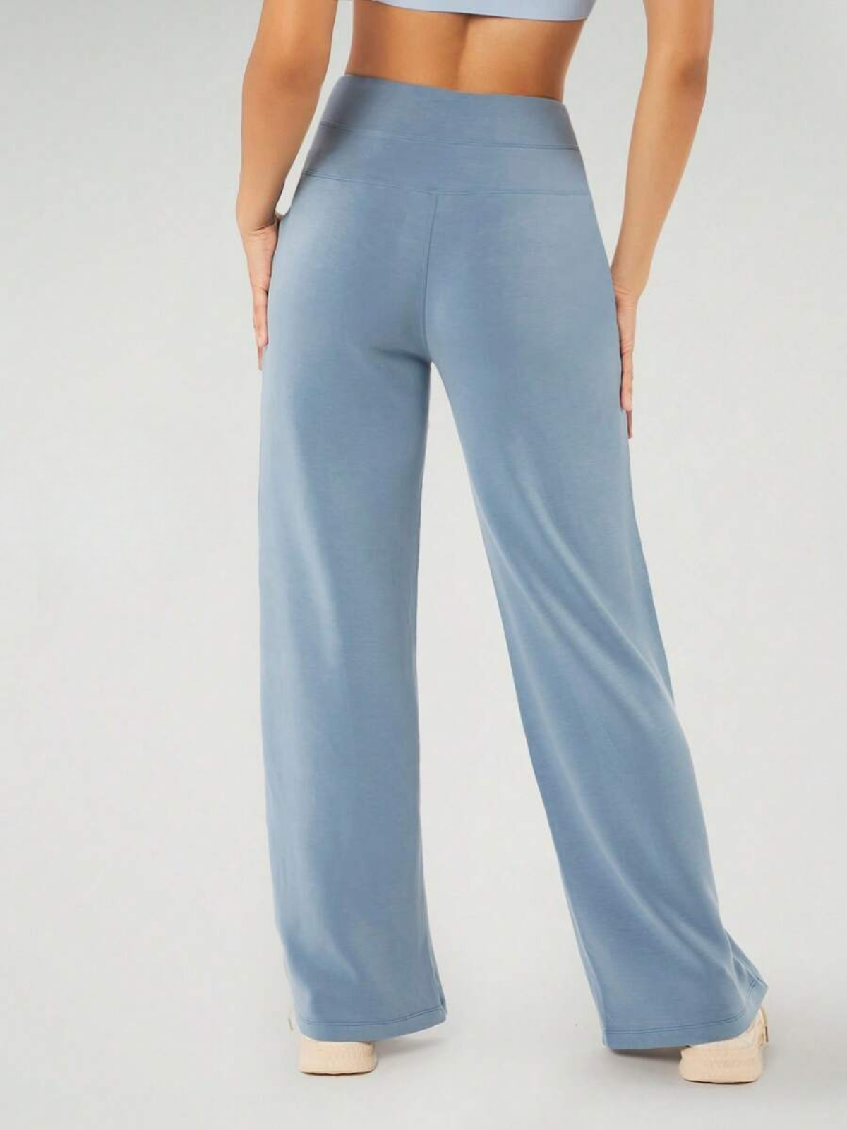 Modal Silk Wide Leg Lounge Pants High Waist With Pockets For Everyday Comfort And Style