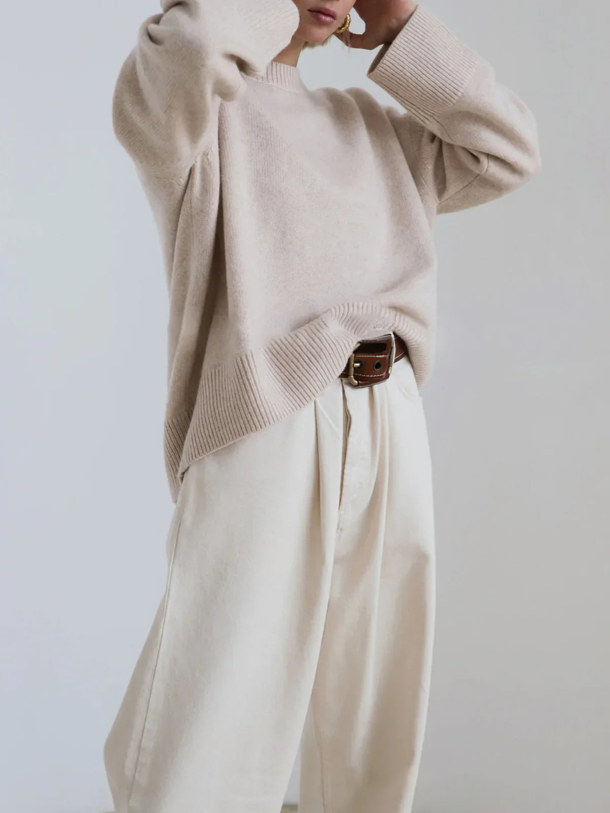Candyfloss Oversized Pullover Sweater - LA FEMME WANDERER