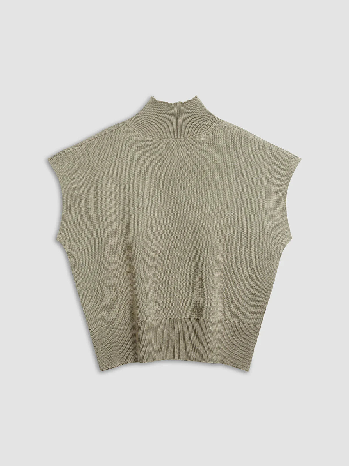 Leisurely Solid Pullover Sweater Vest - LA FEMME WANDERER