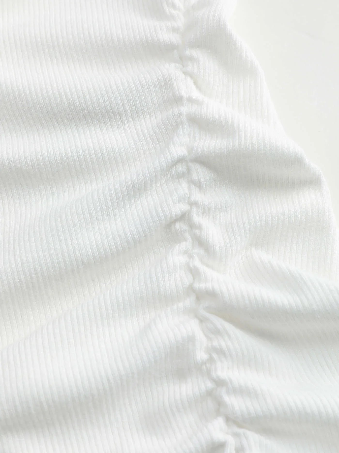 Solid Asymmetrical Neck Long Sleeve Top - LA FEMME WANDERER