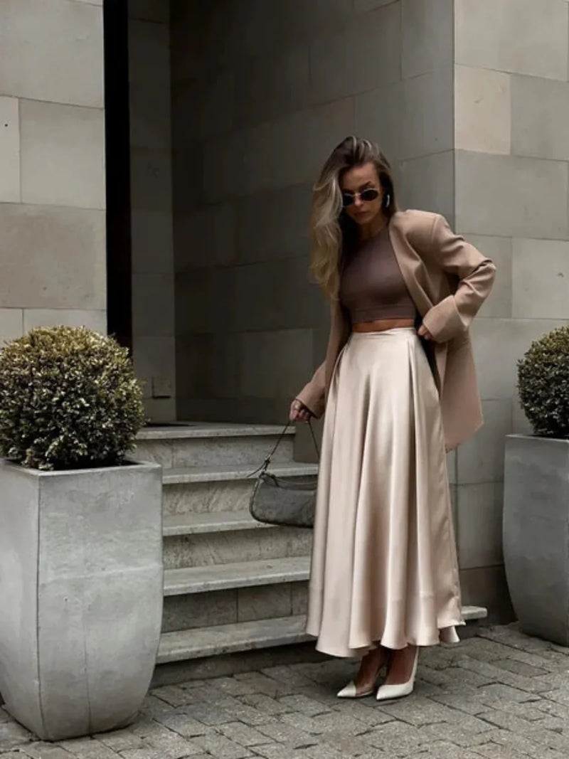 Spódnica satynowa Jolli