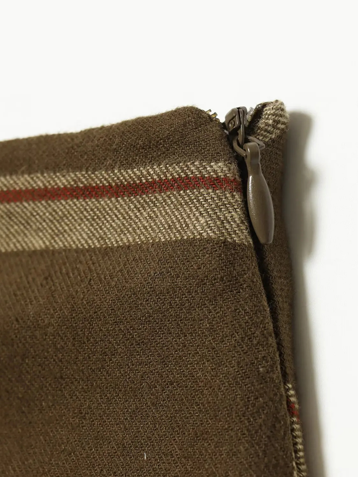 Plaid Ruffle Midi Skirt