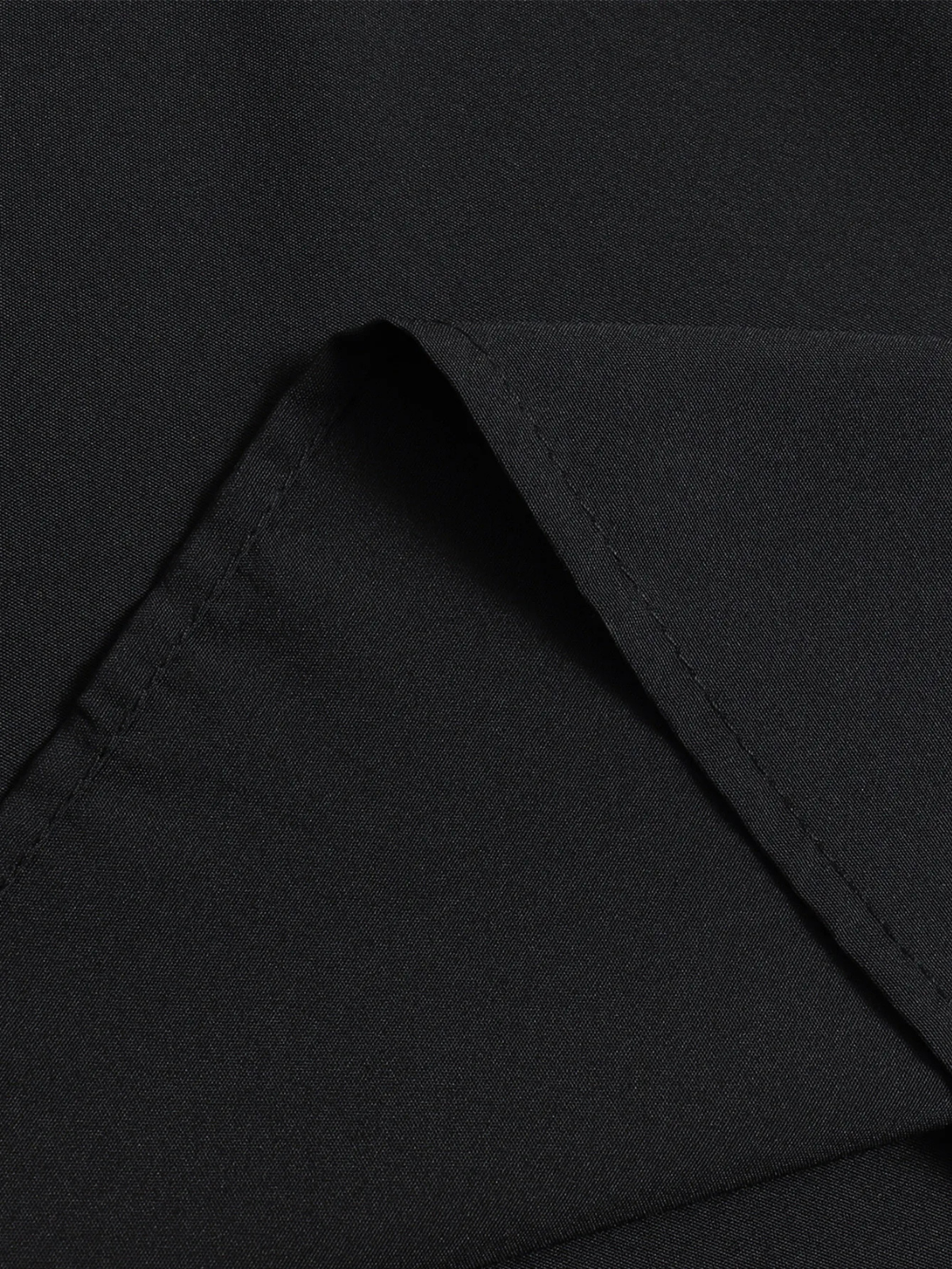 Drawstring Aline Flowy Office Maxi Skirt