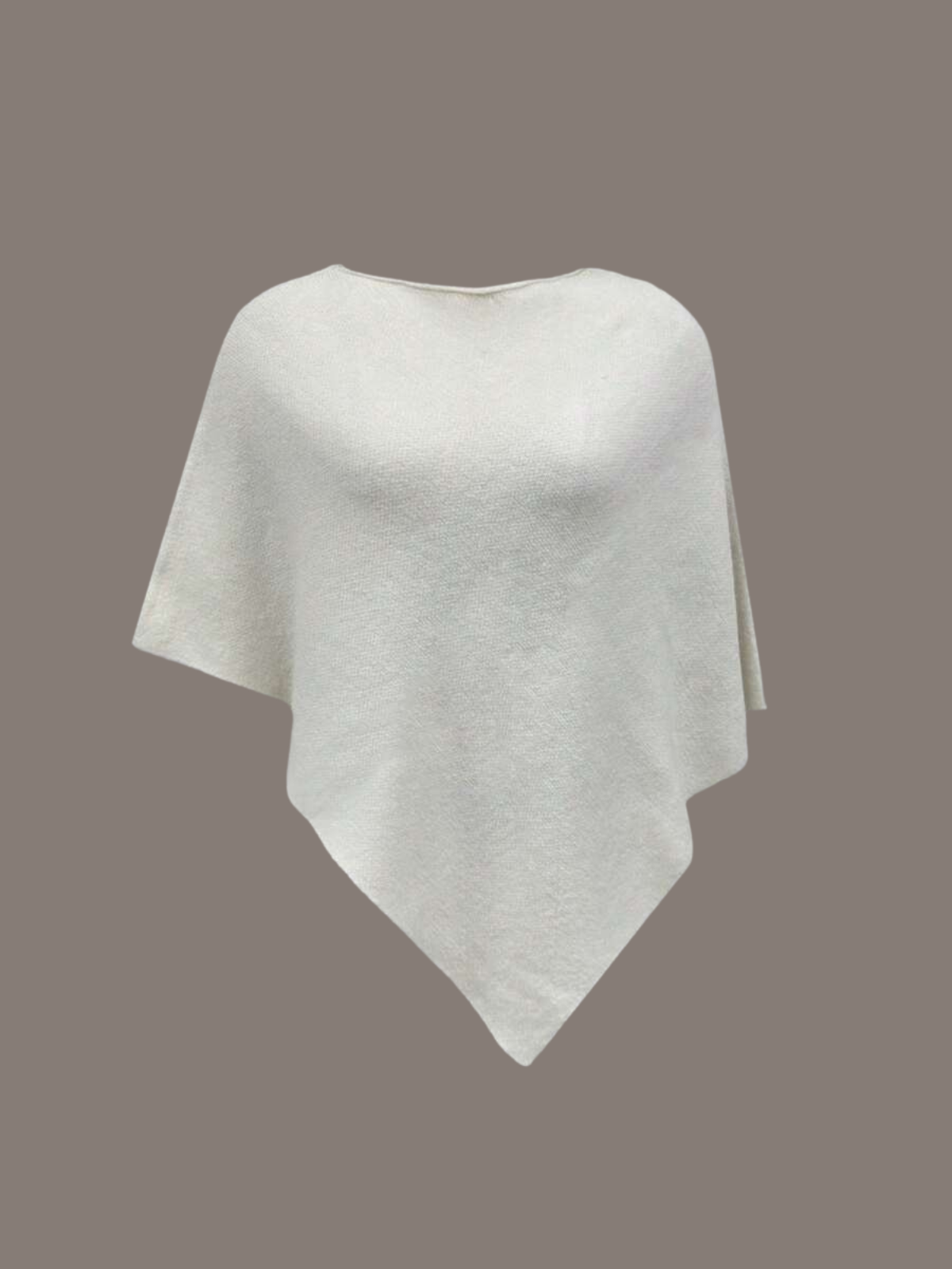 Minimalistyczny sweter poncho