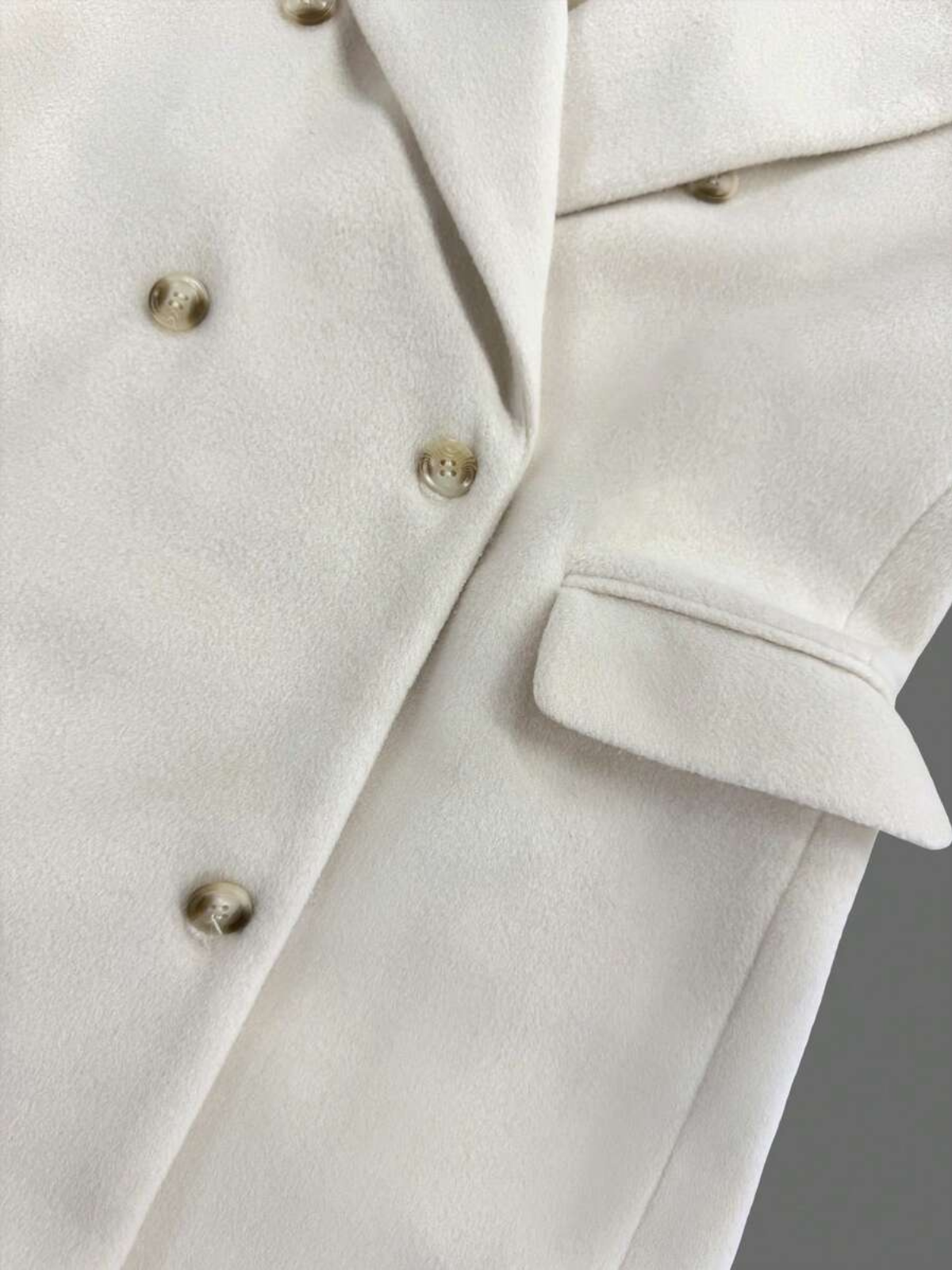 Classic Wool Double Breasted Coat