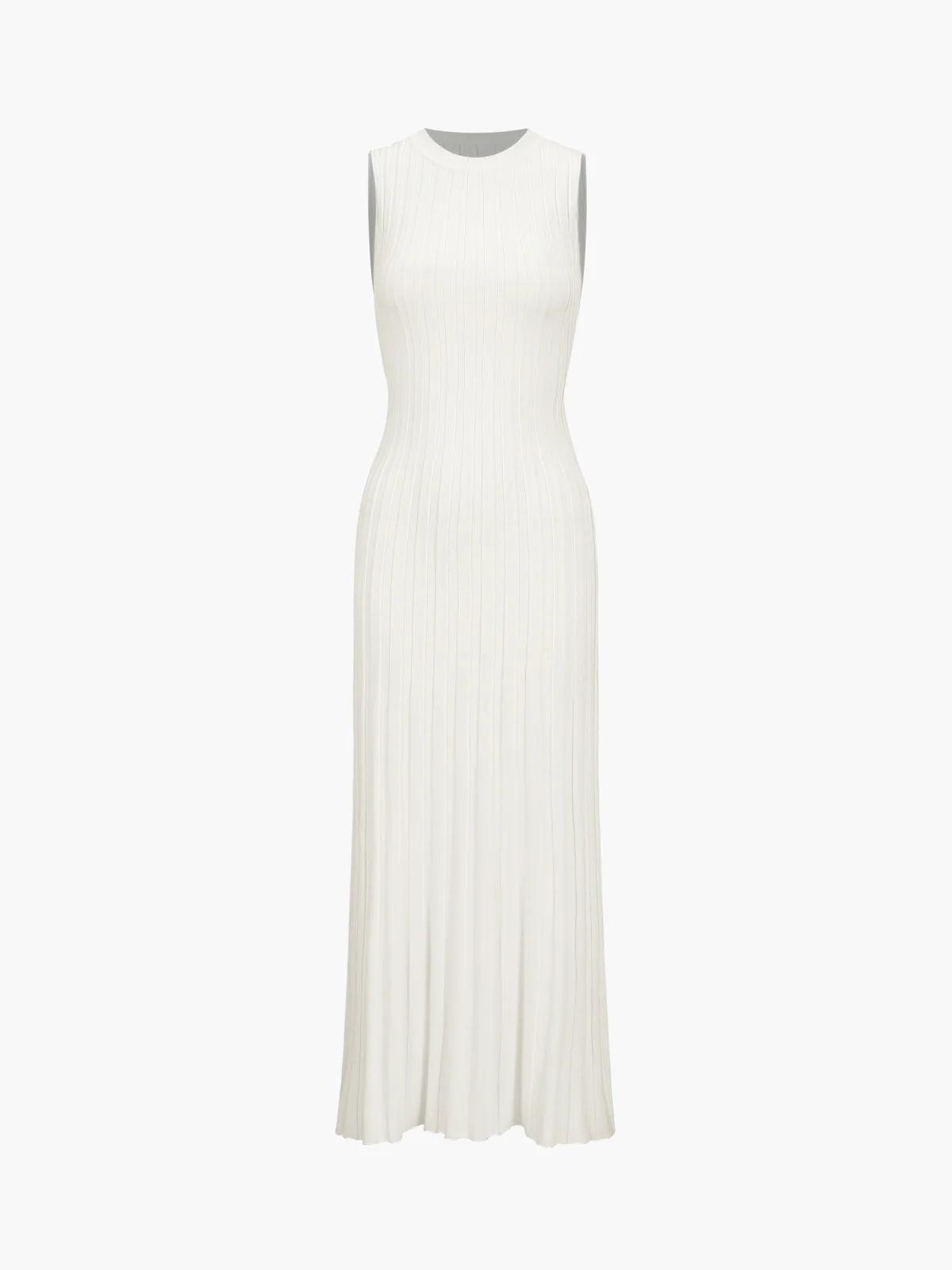 Camille Knit Pleat Maxi Dress - LA FEMME WANDERER